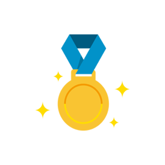 134 medalhas de ouro
